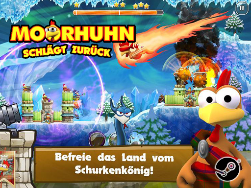 Promo Screenshot
MOORHUHN schlägt zurück
Young Fun Studio/ak Tronic